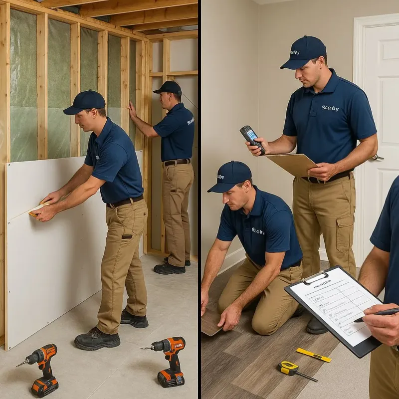 Repairs and Reconstruction process in Hayden, AL